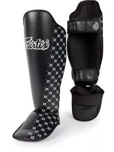 Espinilleras de Cuero Personalizadas Fairtex para Kick Boxing, MMA, Muay Thai - Protección Profesional, Ligeras - Product Image 3
