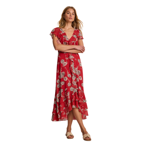 Vestido Midi Estampado Informal para Mujer, Moda al por Mayor - Product Image 1