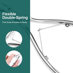 Coupe-ongles incurvé professionnel de haute qualité en acier inoxydable pour bébé, outils de manucure et pédicure, coupe-cuticules aiguisé ANAAIF - Product Image 4