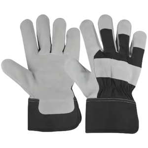 Gants de sécurité industriels en cuir de vachette pleine fleur, certifiés CE, anti-coupure et résistants à la chaleur, pour usage quotidien des ouvriers - Product Image 5