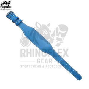 Cinturones de Powerlifting de Alta Calidad con Hebilla Simple y Logotipo Personalizado, Cinturón de Cuero Resistente para Gimnasio y Levantamiento de Pesas - Product Image 2