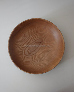 Tazón de Madera de Fresno Hecho a Mano, Ecológico, de Grado Alimenticio, de Alta Calidad, Artículo Natural para el Hogar, para Cocina, Decoración de Frutas, Aniversario - Product Image 3