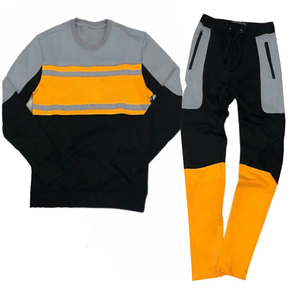 Custom Logo Printed Winter Fleece Sweatshirt Set 2-Piece <b>Plain</b> <b>Tracksuit</b> Running Jogging Plus Size Comfortable Stylish Fitness - Product Image 1