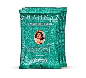 Mezcla de Hierbas de Henna Shahnaz Husain (100 g x 3) - Negro - Product Image 1