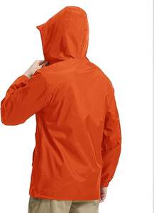 Veste coupe-vent longue d'hiver pour homme, style vintage, légère, imperméable, à col montant, pour l'extérieur, vente en gros - Product Image 5