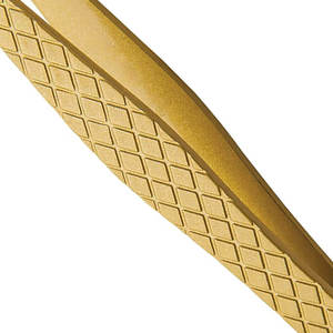 Stainless Steel Eyebrow Tweezers Professional Slant Tip Hair <b>Removal</b> Tweezer - Product Image 4