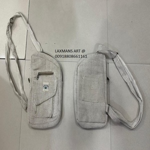 กระเป๋าแฟชั่นคาดอกผ้าฝ้ายพิมพ์ลายกีตาร์สไตล์โบฮีเมียนขายส่งจากอินเดีย - Product Image 1