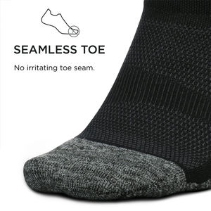 Calcetines deportivos al por mayor personalizables de tela elástica para gimnasio, ropa deportiva para programas de logotipos - Product Image 3