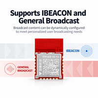 Module BLE 5.0 UART à faible consommation d'énergie, module sans fil IBeacon avec antenne PCB