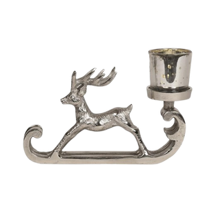 Brass Christmas Tree Candle Stand With Wooden Base Home Decoration Durable Metal <b>Ornament</b> - Product Image 6