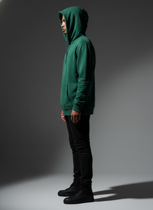 Sudadera con Capucha para Hombre, Estilo Desgastado, Lavado Ácido, 100% Algodón, 450GSM, Vintage, Ripped, Streetwear, con Impresión de Logotipo Personalizado - Product Image 3