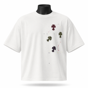 Wholesale Custom Men Oversized Cotton <b>Tshirt</b> Drop Shoulder Heavyweight Streetwear Casual Vintage Blank Graphic Unisex <b>Summer</b> Tee - Product Image 1