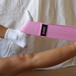 Bande de Résistance en Tissu Personnalisable avec Logo, Élastique Antidérapant Premium pour Fessiers, Fabricant de Bandes de Fitness pour la Salle de Sport - Product Image 5