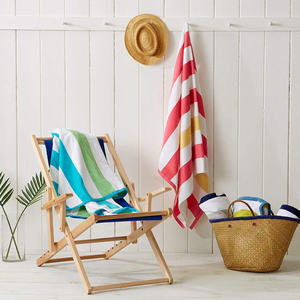 Serviettes de plage personnalisées ultra douces et luxueuses, très absorbantes, séchage rapide, durables, imprimées avec des motifs animaliers, en coton, logo personnalisé - Product Image 5