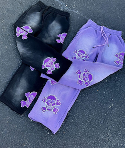 ชุดเซ็ตเสื้อแจ็คเก็ตและกางเกงวอร์มผ้าทอแบบสั่งทำพิเศษสำหรับฤดูหนาว สไตล์ฮิปฮอป สำหรับผู้ชาย - Product Image 6