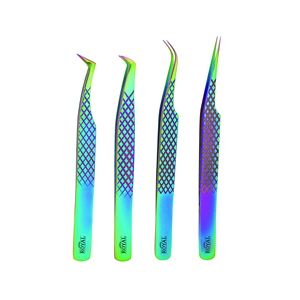 Nouvelle conception, pinces à cils en acier inoxydable de haute qualité, professionnelles, durables et réutilisables, prix de gros bas - Product Image 5