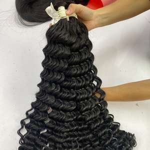 มัดผมมนุษย์บริสุทธิ์จากเวียดนามผมมัดเป็นลอนธรรมชาติสำหรับผมเกรด1ที่มีคุณภาพ - Product Image 4