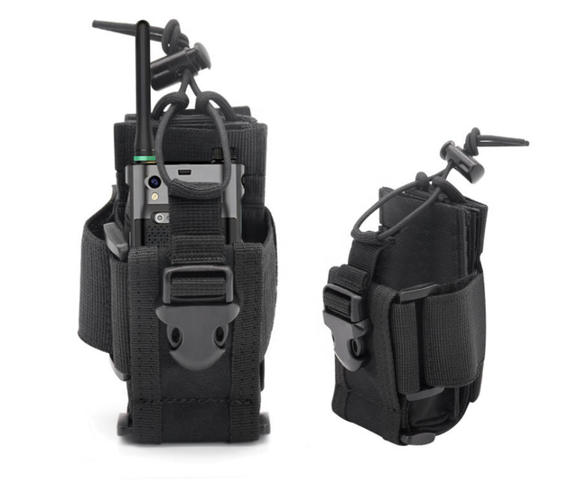 Radio Pouch Holder, Waterproof Walkie Talkie Case Adjustable Tactical Radio Holster, for  Outdoor Climbing Hunting