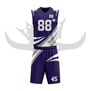 Maillots de football 7v7 de qualité supérieure pour adultes, ensembles de compression respirants personnalisés par sublimation, vente en gros - Product Image 3