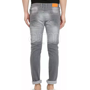 Pantalones Vaqueros Personalizados de Diseño Sencillo para Hombre, Venta Caliente, Corte Ajustado, Hechos a Medida - Product Image 2