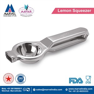 Best Quality Eco-Friendly Sustainable Manual Stainless Steel Lemon Squeezer Food Contact Safe Easy to Clean for Home Kitchen - Product Image 2