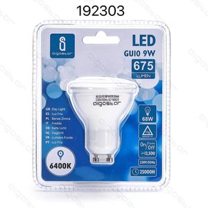 Ampoule LED GU10 5U à économie d'énergie 9W Température de couleur 6400K - Product Image 1