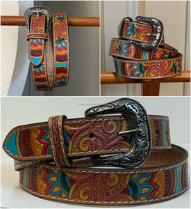 2025 llegada nuevo diseñador de marca famosa cinturón de cuero mecanizado a mano para hombres y mujeres personalización cinturones de cuero de vaca ajustables - Product Image 3