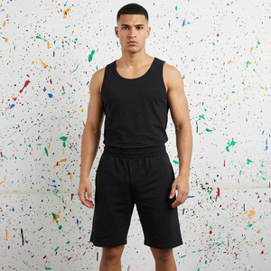 New Design High Quality Casual <b>Mid</b> Anti-Wrinkle Men Cotton Shorts Solid Plain Color Wholesale Price Fitness Canvas - Product Image 5