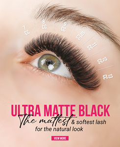 ขนตาปลอม Charmlash Wholesale Ultra Matte Black ไม่พันกัน สีดำสนิท ต่อขนตาแบบ OEM ODM ขนมิ้งค์ ไร้รอยต่อ ดูเป็นธรรมชาติ - Product Image 4