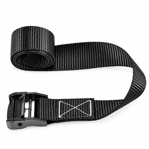 Sangle de fixation à boucle cam 38 mm en polyester 450 kg sans crochet pour la logistique, la sécurisation des marchandises, usage intensif, fournisseur OEM, usine - Product Image 1