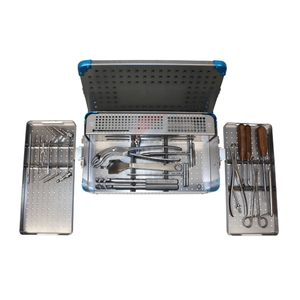 Kit Profesional de Cirugía Ortopédica Veterinaria, Juego de Tornillos para Placas Óseas, Instrumentos Reutilizables de Acero Inoxidable - Product Image 1