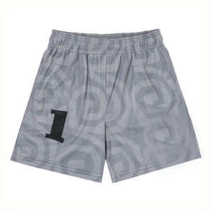 Pantalones Cortos de Malla Personalizados con Logotipo, Pantalones Cortos Deportivos Casuales para Hombre, Pantalones Cortos de Baloncesto de Malla - Product Image 2