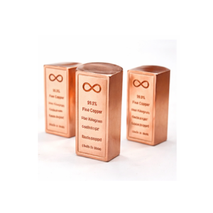 Lingote de Cobre de Primera Calidad de 1 kg, Cobre de Alta Pureza para Uso Industrial, de Inversión y Artesanía - Product Image 1