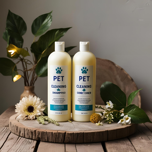 แชมพูปกป้องผิวแชมพูบำรุงผม oem/odm แพ็กเกจออกแบบได้เองสำหรับสัตว์เลี้ยงที่เป็นมิตรลูกสุนัขลูกแมวดูแลขนโดยตรง - Product Image 1