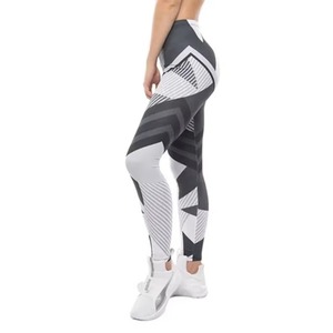 Leggings de Yoga de Cintura Alta sin Costuras al por Mayor, Personalizables, de Verano, Sólidos, Transpirables, Antibacterianos, de Algodón/Bambú, para Gimnasio y Fitness - Product Image 3