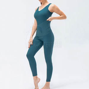Mono de una Pieza para Mujer, Casual, Transpirable, de Primavera, Largo, de Spandex/Poliéster, Cómodo, Duradero, de Alta Calidad y a la Moda - Product Image 1