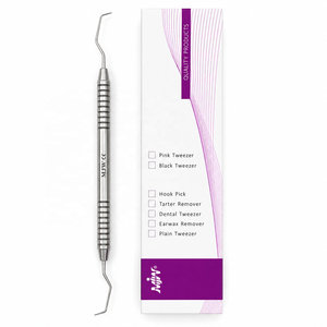 Explorador dental de acero inoxidable de doble punta Long Old Dominion University 11/12, instrumento de diagnóstico dental, CE ISO - Product Image 5