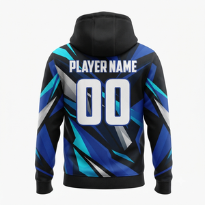 Sudadera Deportiva de Invierno con Cierre Frontal y Estampado Personalizado, de Poliéster Tejido, para Equipos, Ligera, para Entrenamiento - Product Image 2