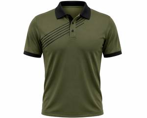 Camiseta para Hombre, Personalizada con Logotipo Frontal, Mezcla de Poliéster/Algodón, Impresión por Transferencia de Calor, Transpirable, Casual, Manga Corta, ODM, al por Mayor - Product Image 3