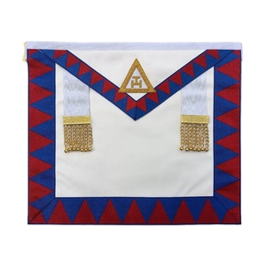 ผ้ากันเปื้อนหรูหราสำหรับ Royal Arch Grand chapter UK ขายส่งขายส่งขายส่งขายส่ง - Product Image 1