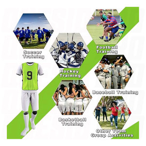 Maillots d'entraînement de football légers et respirants pour jeunes et adultes – Gilets d'entraînement de football pour matchs d'entraînement et entraînements d'équipe - Product Image 5