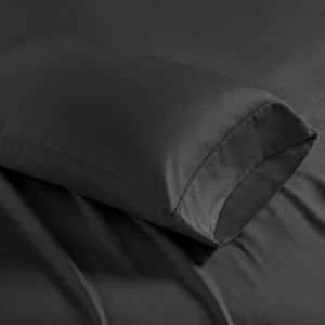 Set di lenzuola King size in misto cotone, 4 pezzi, include lenzuolo e federa - Product Image 2