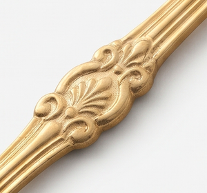 Ensemble de cuillères à tête ronde en or poli miroir, qualité supérieure, idéal pour les mariages, les fêtes et l'usage quotidien - Product Image 2