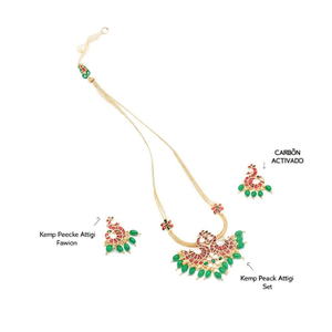 Kemp Peacock Attigai Fashion Jewelry Set - Product Image 2
