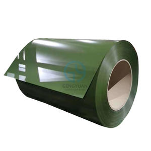 En İyi Fiyat RAL Renk Kırmızı/Mavi/Yeşil/Beyaz/Siyah <span class=keywords><strong>PPGI</strong></span> <span class=keywords><strong>PPGI</strong></span> Rulo 0.23mm 0.25mm 0.3mm Galvanizli Çelik Oluklu Saclar - Product Image 1