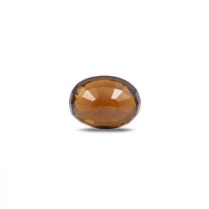 Natural Hessonite Gomed 7.6 Carat Oval Cut Loose Gemstone for Fine Jewelry - Product Image 2
