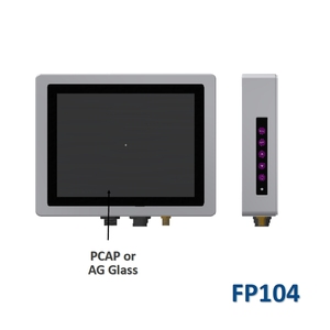 Monitor Industrial Marino con Pantalla Táctil IP67 Resistente al Agua (PCAP/Resistiva), Atenuación Automática, Control Remoto IR, Carcasa de Aluminio - Product Image 2