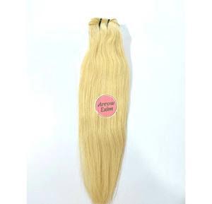 Paquetes de Cabello Humano Indio Remy con Trama Doble Cosida a Máquina, Color Rubio 613 - Product Image 4