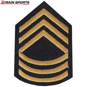 Écussons de grade uniforme brodés Merrow de qualité supérieure, en promotion - Product Image 1