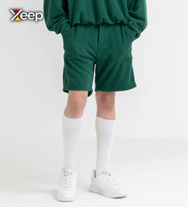 Shorts décontractés pour hommes XEEP personnalisables, légers, solides, de haute qualité, à séchage rapide, respirants, avec cordon de serrage, tricotés, service OEM - Product Image 4